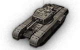 Churchill VII - Tier 6 Heavy tank - World of Tanks